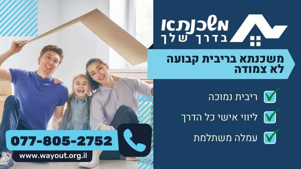 משכנתא בריבית קבועה לא צמודה