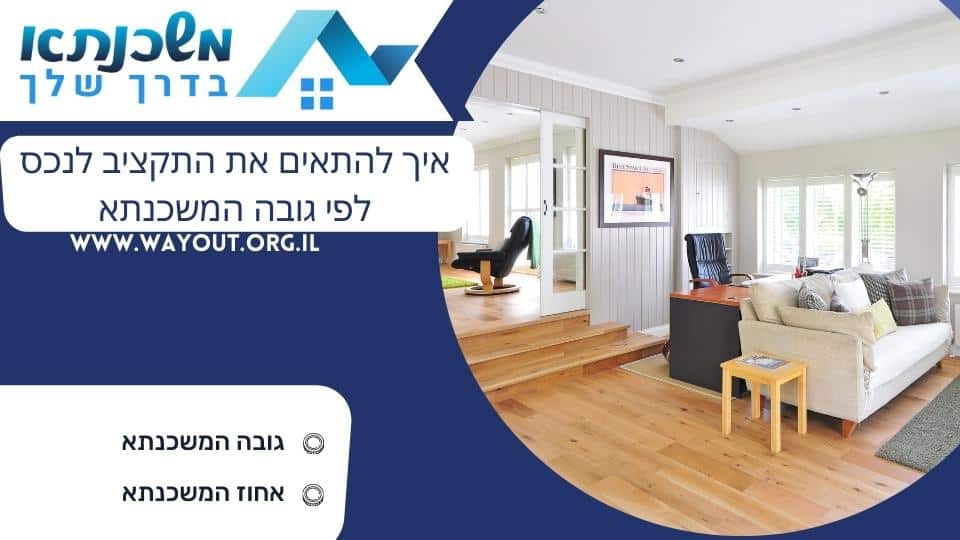 איך להתאים את התקציב לנכס לפי גובה המשכנתא